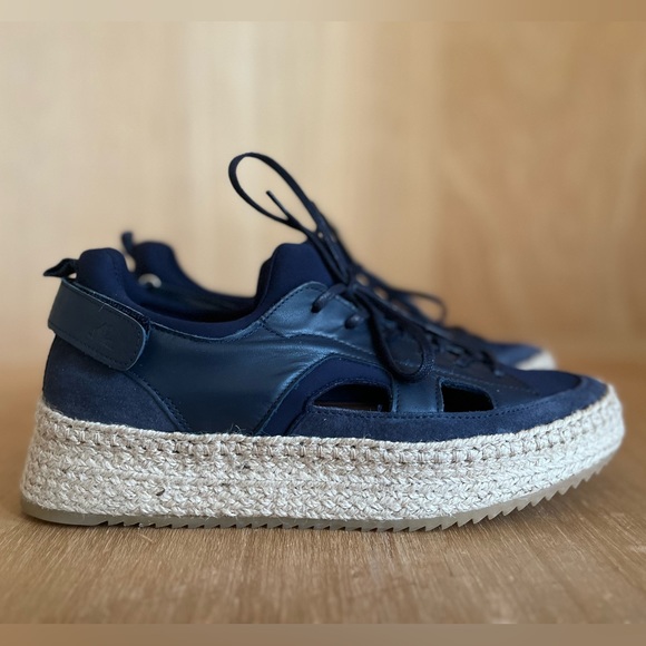 Pajar Navy Espadrilles ~ Size 7.5 - Picture 5 of 8